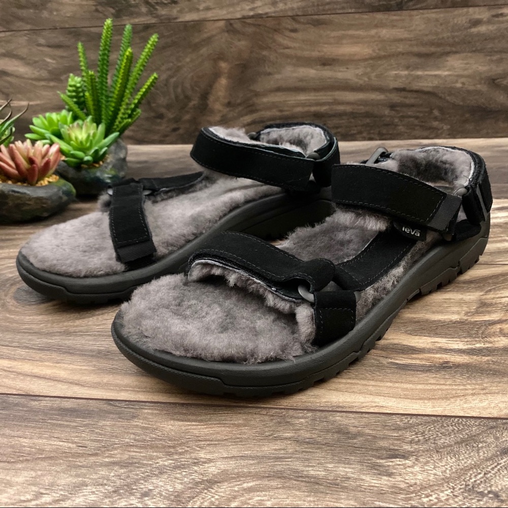 NIB Teva Hurricane Shearling Lined Sport Sandal - Picture 4 of 16